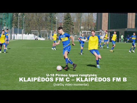 Klaipėdos FM C - Klaipėdos FM B 3-2 (1-1) [ĮVARČIAI]