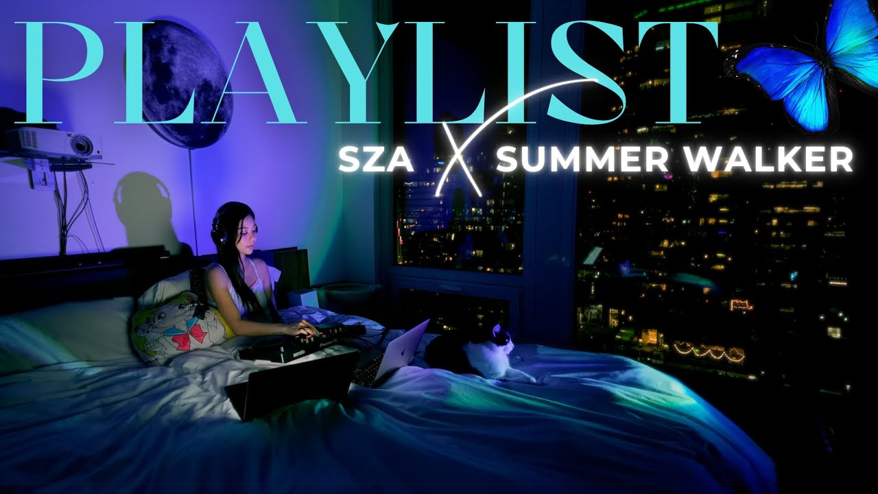 SZA & Summer Walker Hits Playlist 🦋 | Soul R&B Bedroom Mix by DJ Hello Vee
