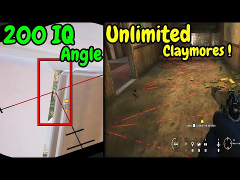 How Pro Players Use Kali [ 200 IQ Angle ] | Infinite Claymores Trick = Easy Win - Rainbow Six Siege