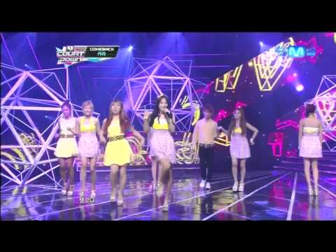 카라_ 그리운 날엔 (Miss U by KARA @Mcountdown 2012.08.30)
