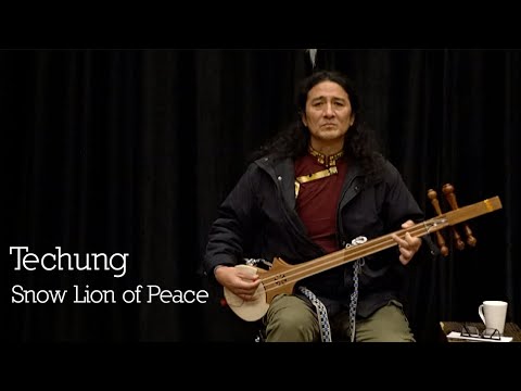 Snow Lion of Peace| ཞི་བའི་གངས་སེང་།Techung| བཀྲས་ཆུང་།