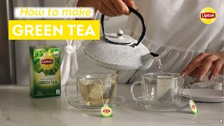 How to Make Green Tea with Lipton