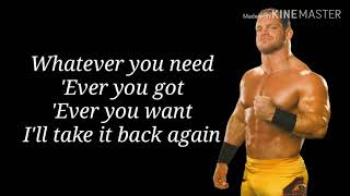 WWE: Chris Benoit Theme Song &quot;Whatever&quot; (Lyrics)