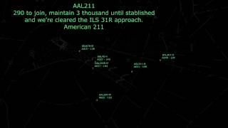 [REAL ATC] New York - JFK KJFK (Final Approach) *RADAR SIMULATION*