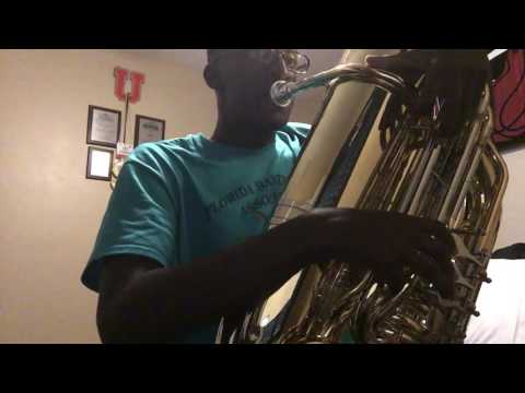 Florida All-State Concert Band - technical Etude (Tuba)