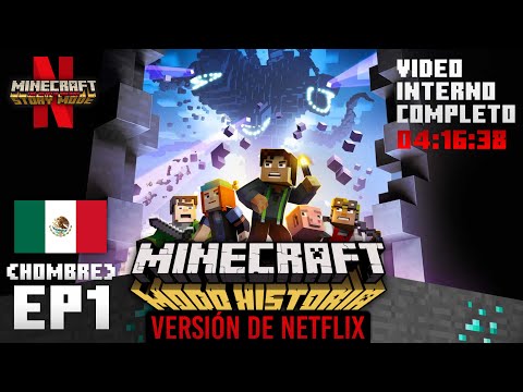 Minecraft: Modo Historia | EP1: La Orden de la Piedra (Netflix) | Video Interno Completo - Hombre