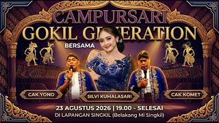 Download lagu 🔴[LIVE] CAMPURSARI BERSAMA SILVY KUMALASARI, CAK KOMET & CAK YONO - GOKIL GENERATION SINGKIL MENTORO mp3