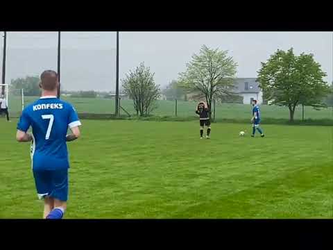 Skrót meczu Dąb Stowarzyszenie Siedliska 1-1 Konfeks Legnica 24 kolejka okręgówka legnica