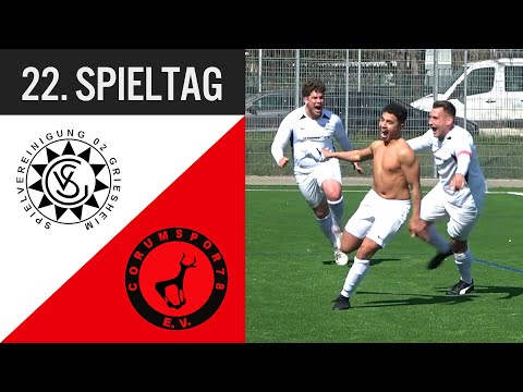 [22. Spieltag] Spvgg. 02 Griesheim II - FC Corumspor Frankfurt (Highlights)