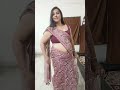 Navratri Ke Satave Din Aur 5 April Mere Birthday Ka Saree Look Saree Draping
