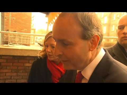 Michael Martin meets voters