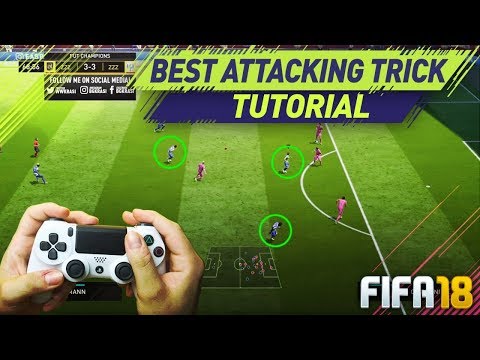 FIFA 18 THE SECRET OF SCORING GOALS IN ULTIMATE TEAM - HOW TO ATTACK & CREATE SCORING CHANCES