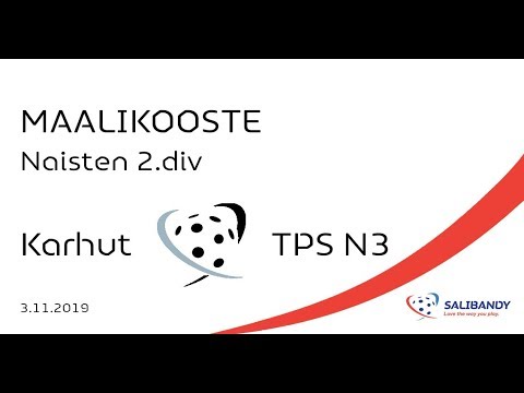 Maalikooste N2d Karhut - TPS N3 3.11.2019