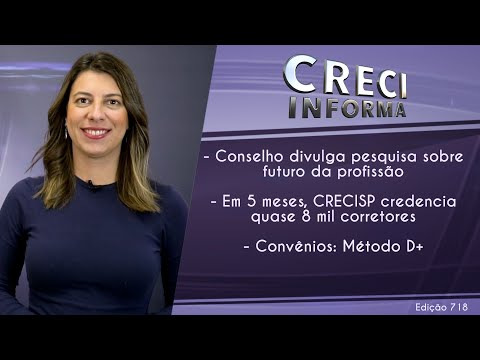 Conselho divulga pesquisa sobre futuro da profissão  | CRECI Informa 718