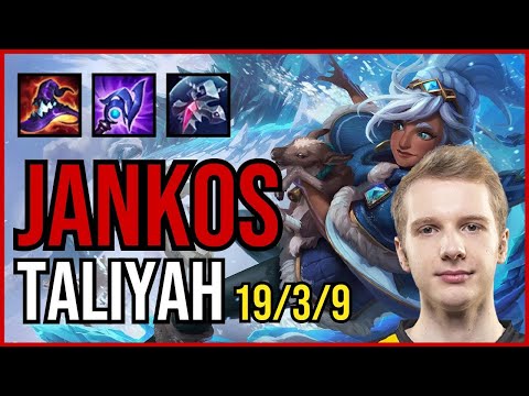 JANKOS - TALIYAH vs. WUKONG Jungle | EUW CHALLENGER | PATCH 10.25