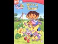 Dora The Explorer We Re A Team 2006 DVD Menu Walkthrough