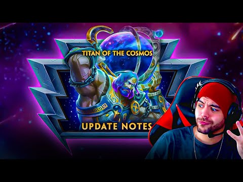 ATLAS CHEGANDO NO SMITE! - ⚡ Smite BR Update Notes 8.12 + 8.11 Bônus