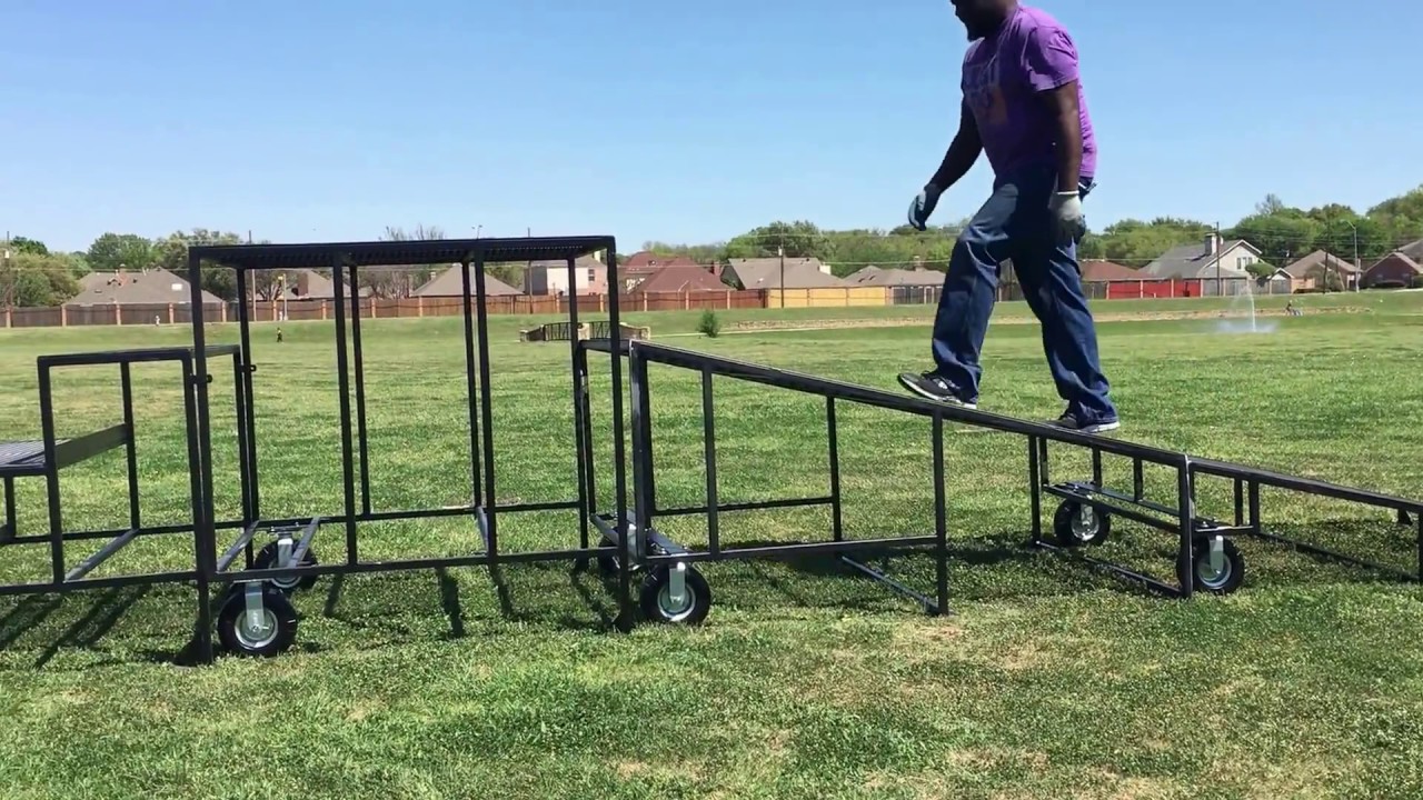 Corps Design Stage Box, Stairs, Ramp Setup