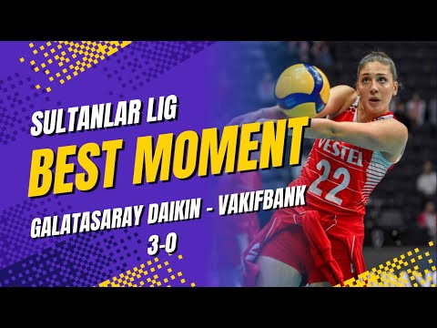 Galatasaray Daikin vs Vakıfbank: 3-0 Zaferi (Sezon Açılışı)