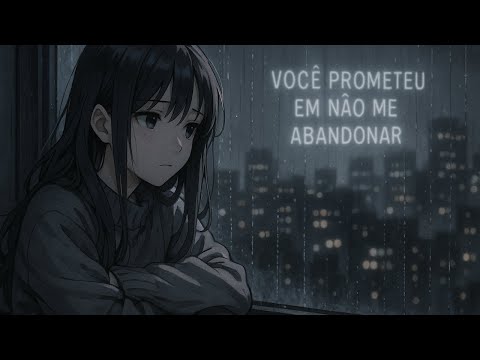 Você Prometeu em Não me Abandonar 🌧 | Quando o silêncio machuca mais que o adeus