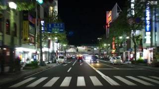 preview picture of video '松本城駐車場～松本駅～梓川SA （2倍速） Matsumoto night'