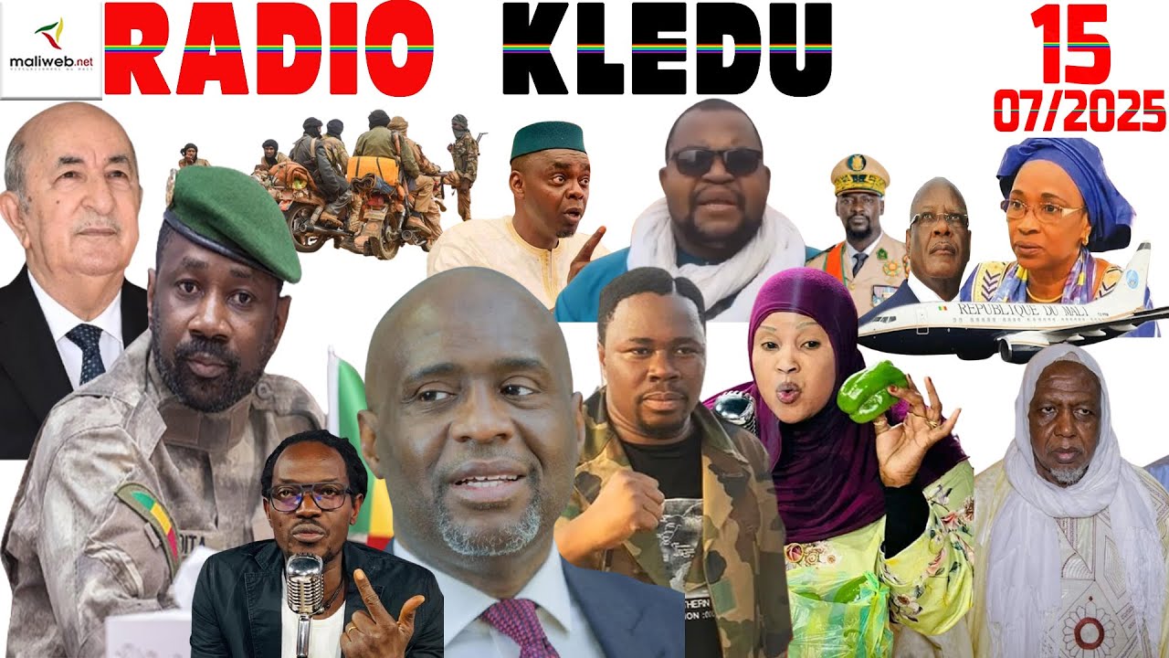 La Revue de Presse de la RADIO KLEDU du 16 Juillet 2025