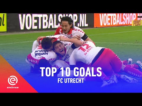 TOP 10 GOALS FC UTRECHT IN EREDIVISIE | BEAUTIFUL GOALS