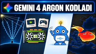 Gemini 4 Argon Kodla Animasyon Üretiyor! (Claude kadar iyi mi?)