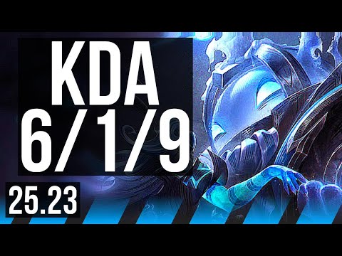 NAUTILUS vs KATARINA (MID) | 6/1/9 | EUW Diamond | 25.23