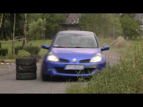 1 RallySprint Wiśniowa 2013 - Hubert Wójcik / Marcin Putała - Renault Clio Sport F1