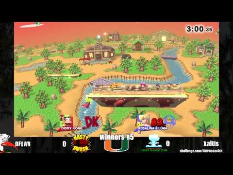 UM Sm4sh Tourney - DFEAR (Diddy) vs Xaltis (Rosalina) ~Winners R5