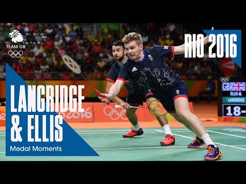 Chris Langridge and Marcus Ellis Badminton Bronze | Rio 2016 Medal Moments