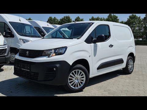 Peugeot Partner Premium L1 1.5 BlueHDi 100 Banquise White