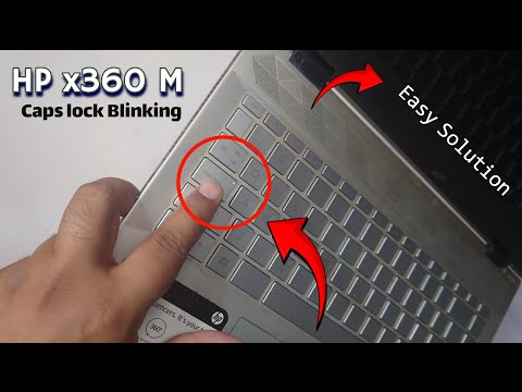 Fix HP x360 No Display | 3 Long 2 Short Caps Lock Blinks | Quick & Easy Solution