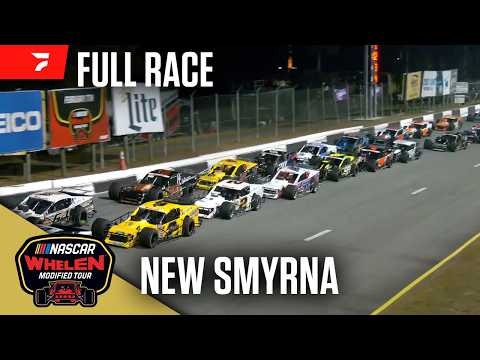 FULL RACE: NASCAR Whelen Modified Tour Season Opener at New Smyrna Speedway 2/7/26