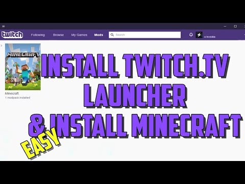 Ayesel - How to Download and Install Minecraft and the Twitch Launcher (2019)