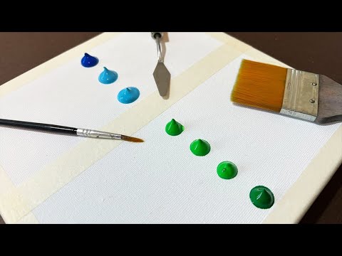 Hydrangea Flower Landscape in TAIWAN🌺| Easy Acrylic Painting for Beginners | Episode 26 | Xara Art