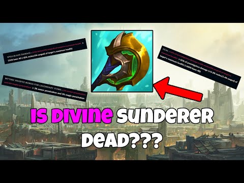 Patch 12.13 Reviewing the Divine Sunderer Changes