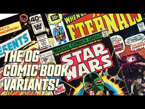 Whitmans, 35¢ prices & more - the original comic book variants! Plus, New X-Men, Darth Vader & more!
