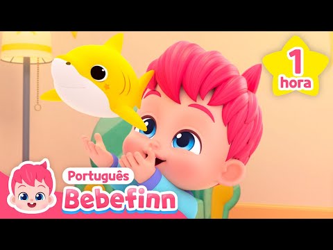 Bebê Tubarão🦈 Baby Shark | Desenho animado | + Completo | Bebefinn em Português - Canções Infantis