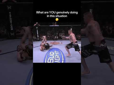 What are you doing in this situation? 🤨#ufc #ufcfightnight #brocklesnar #wwe #wrestling #mmafighter