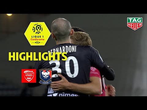 Nîmes Olympique - SM Caen ( 2-0 ) - Highlights - (NIMES - SMC) / 2018-19