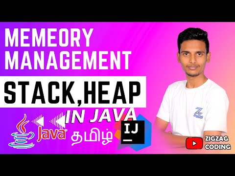 Stack And Heap Memory Management In Java Tamil 15 Java Javaprogramming Javatutorial