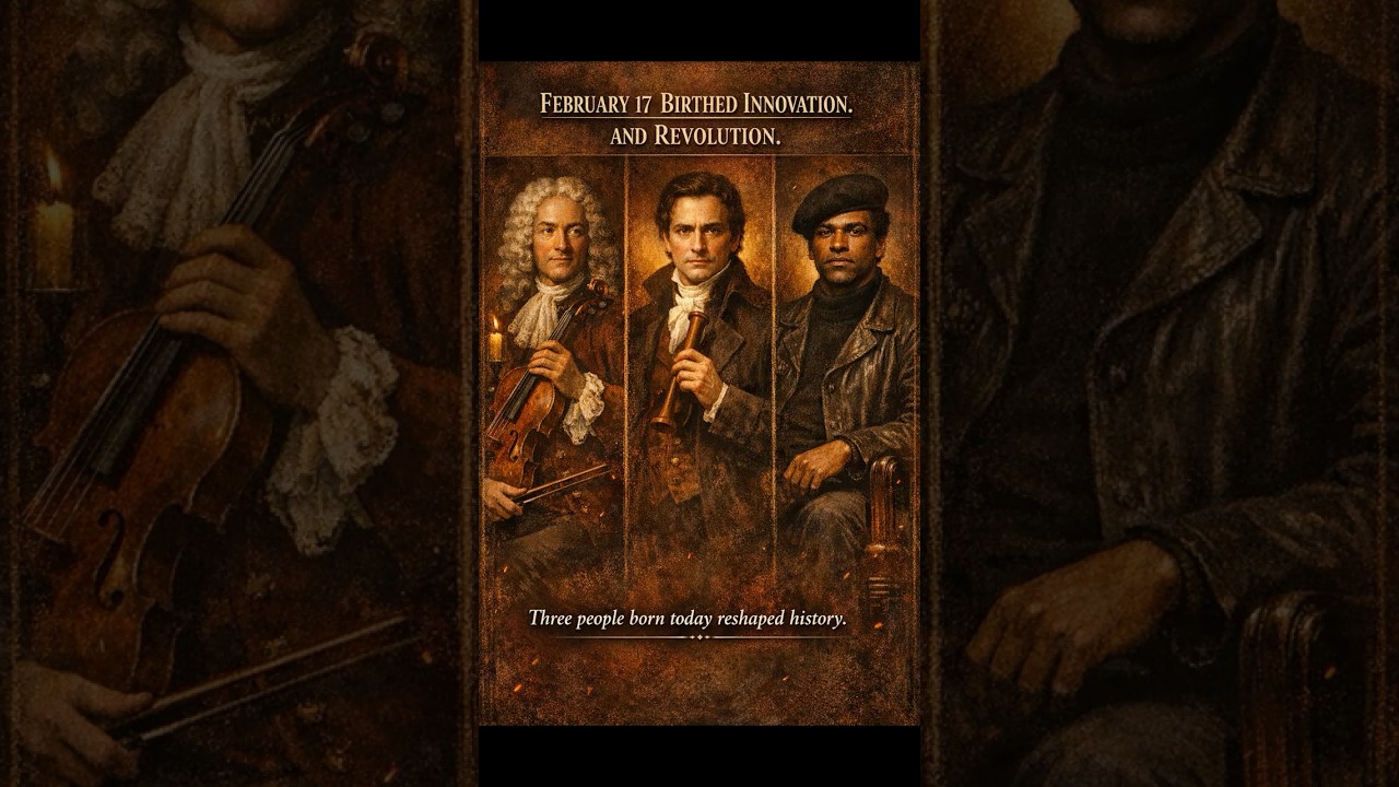 Historic Birthdays of February 17th #ReneLaennec #HueyPNewton #ArcangeloCorelli