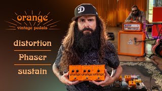 Video thumbnail for NEW GEAR: Introducing Orange Vintage Pedals by Orange Amps