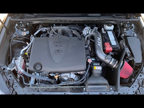 TRD CAMRY GETS AEM INTAKE *INSANE*