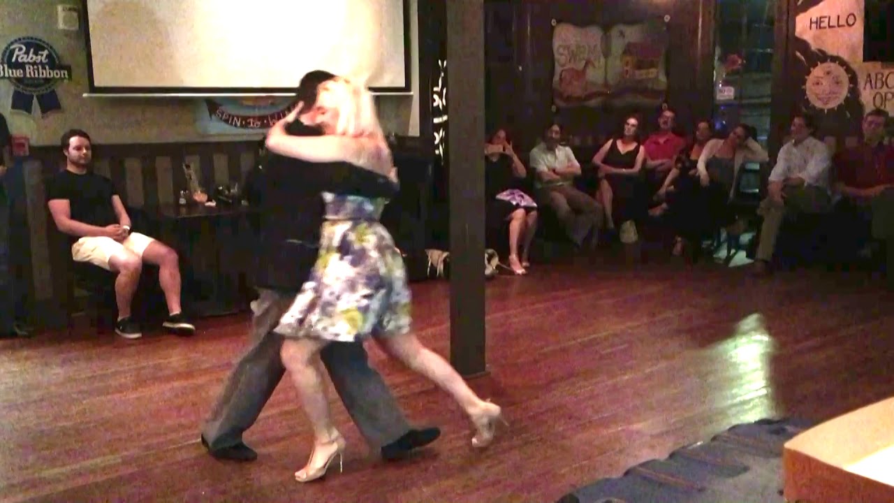 Eddy Hernandez & Tamara Bisceglia (25), performing in New Orleans.