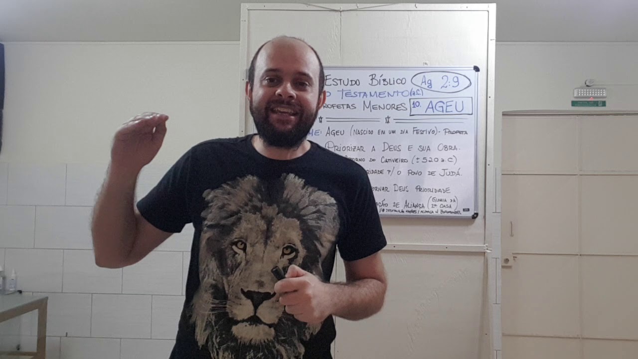 Watch Now Estudo Bíblico - 06.05.2020 - Livro de AGEU - Pr. Daniel Zeuli🎓 Estudo Bíblico - 06.05.2020 - Livro de AGEU - Pr. Daniel Zeuli🎓