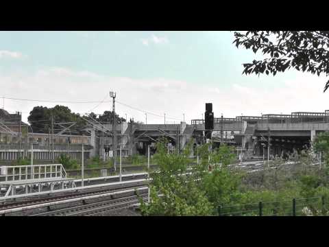 Bahnhof Südkreuz Zeitrafferaufnahme in 8 Minuten - IC ICE RE RB S-Bahn S2 S25