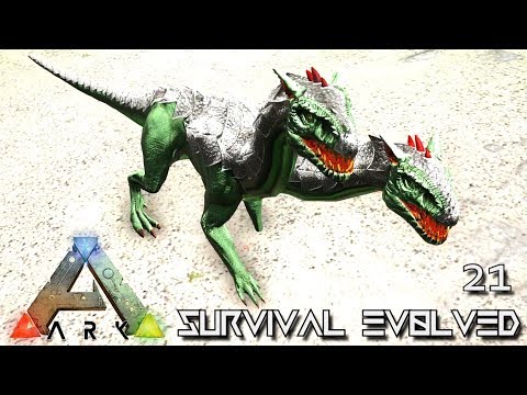 ARK: SURVIVAL EVOLVED - TWO HEADED DRAGON BABY ORTHROS E21 !!! ( PRIMAL FEAR PYRIA )